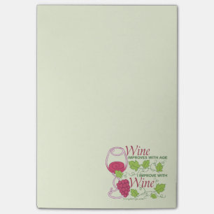 Post-it® Le vin s'améliore avec l'âge