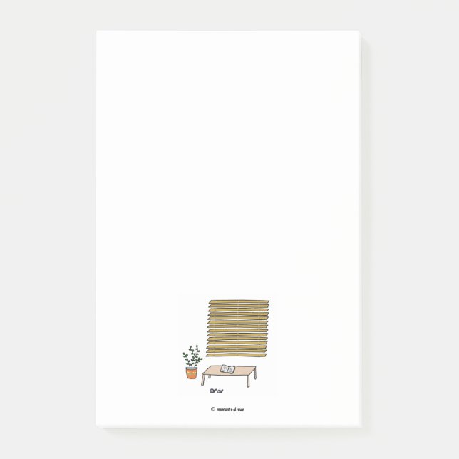 Post-it® Lecture sous les stores Post-it note (Devant)