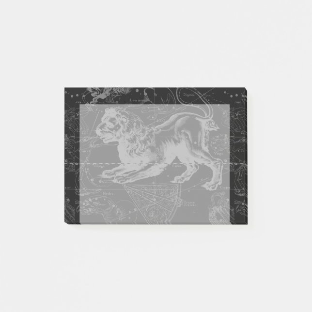 Post-it® Leo Constellation Hevelius 1690 Décor (Devant)