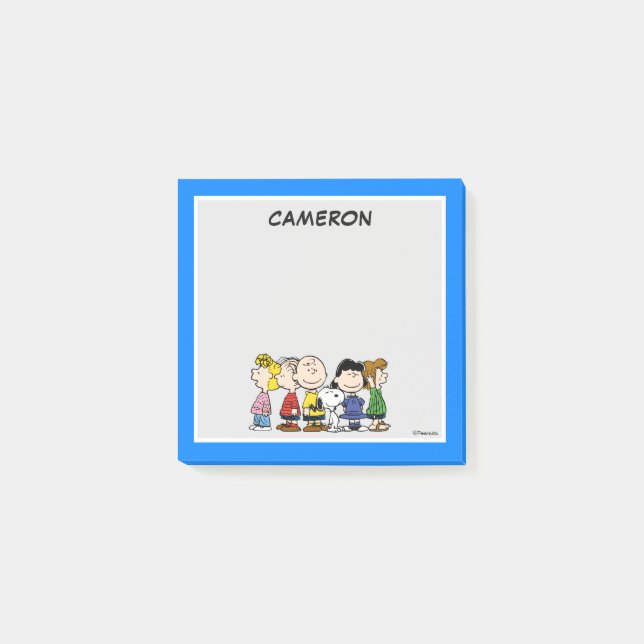 Post-it® Les cacahuètes se rassemblent #F5926C (Devant)