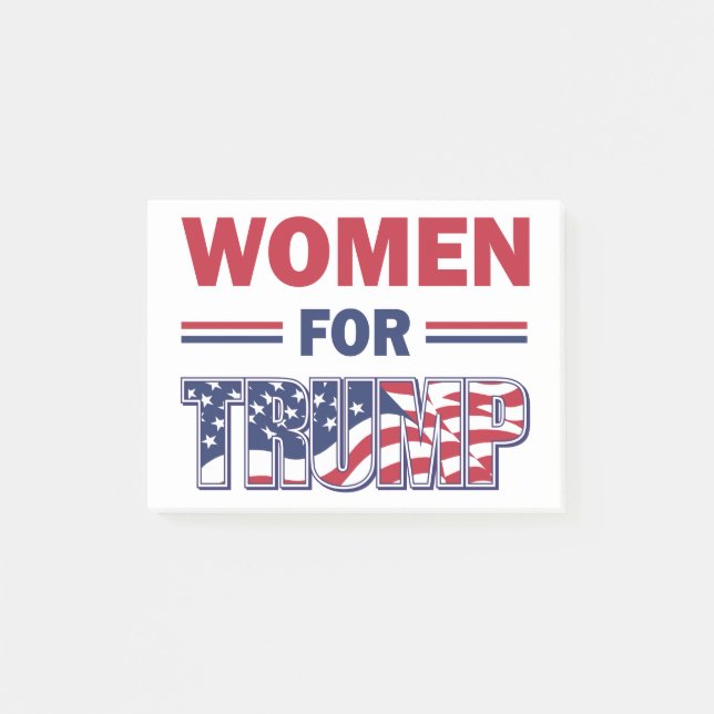 Post-it® Les femmes pour Trump (Devant)