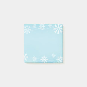 Post-it® Les flocons de neige post-notes-vacances