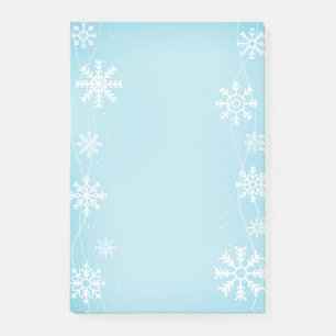 Post-it® Les flocons de neige post-notes-vacances