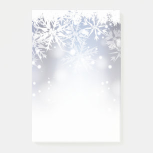 Post-it® Les flocons de neige post-notes-vacances