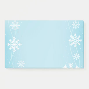 Post-it® Les flocons de neige post-notes-vacances