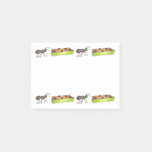 Post-it® Les fourmis sur un rond Ant Celery Snack Alimentat