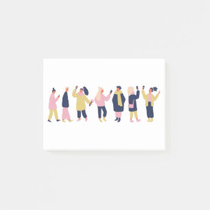 Post-it® Les gens des médias sociaux