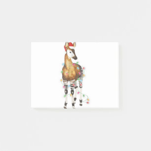 Post-it® Les lumières d'Okapi santa hat joyeux noël t