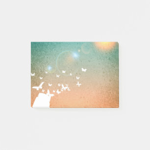 Post-it® Les papillons volent vers le soleil