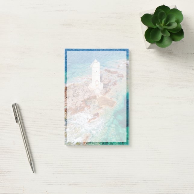 Post-it® Les phares | Phare de Mangiabarche Italie (Bureau)