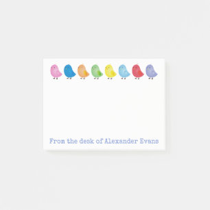 Post-it® Les poussins d'arc-en-ciel personnalisent