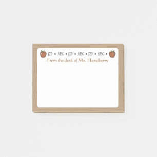 Post-it® Les professeurs de conseil blanc ont personnalisé