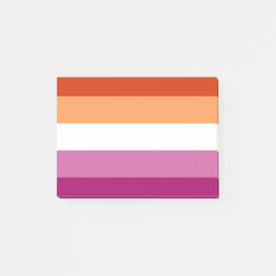 Post-it® Lesbian Pride Flag LGBTQ