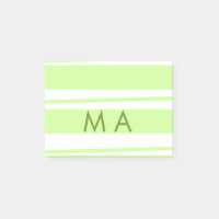 LETTRE motif grecque néon rayures vertes
