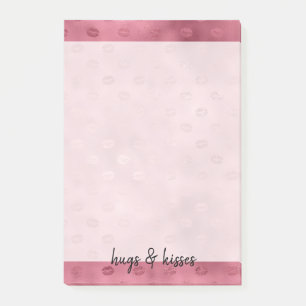 Post-it® Lèvres rose Glitzy