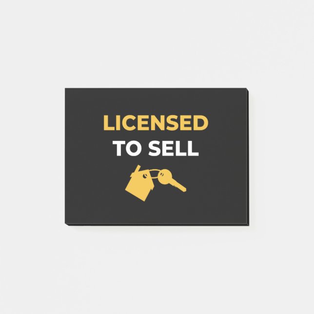 Post-it® Licensed To Sell (Devant)