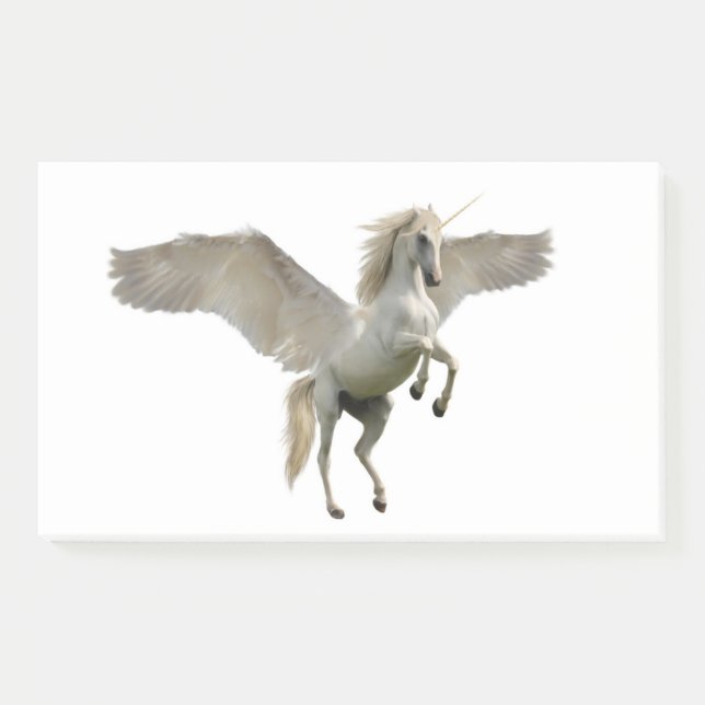 Post-it® Licorne de vol (Devant)