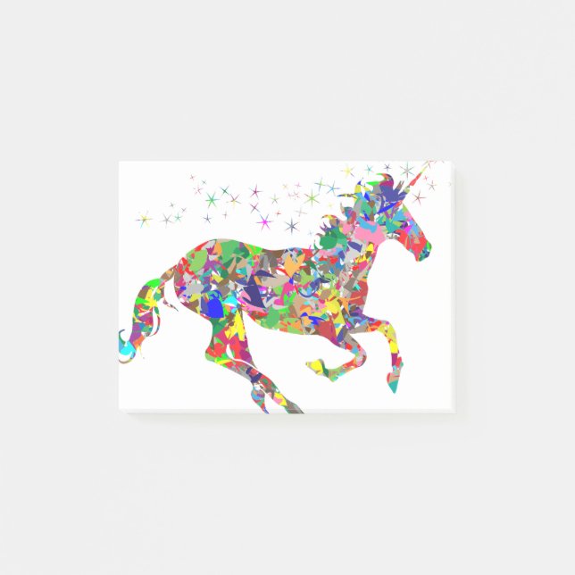 Post-it® Licorne Rainbow (Devant)