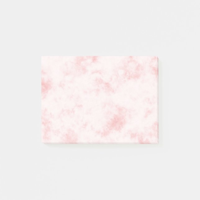 Post-it® Light Red Marble Post-It Notes (Devant)