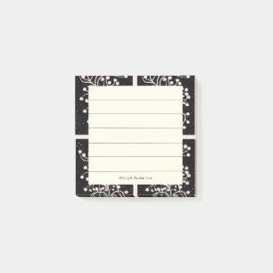 Post-it® Ligne Jardin de Minuit Rose Tendre