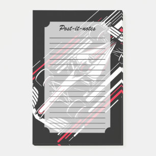 Post-it® Lignes de vitesse de voiture de course de formule