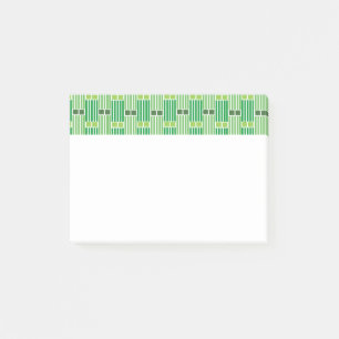 Post-it® Lignes et boîtes vertes