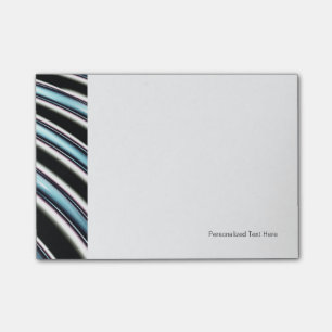 Post-it® Lignes incurvées étroitement d'une fractale