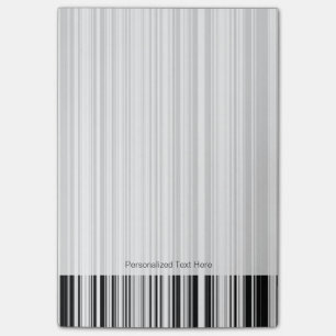 Post-it® Lignes noires et blanches