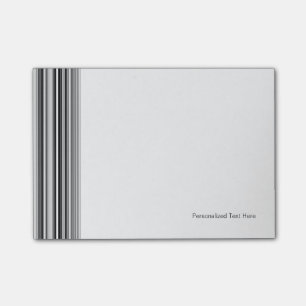 Post-it® Lignes noires et blanches
