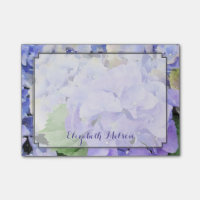 Lilas d'aquarelle d'hortensia et coutume bleue