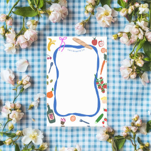 Post-it® Liste d'achats de pique-nique Frame Cute sur mesur