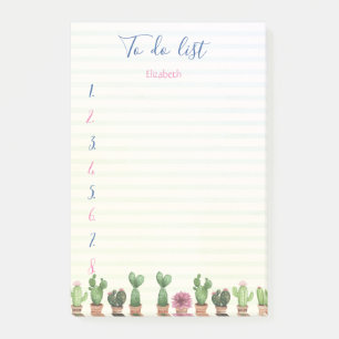 Post-it® Liste De Cactus Modernes