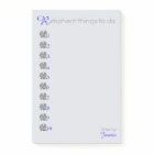 Liste de choses à faire personnalisée avec les élé