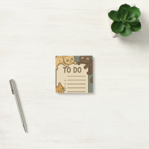 Post-it® Liste de choses à faire pour Kitty Cat Pad