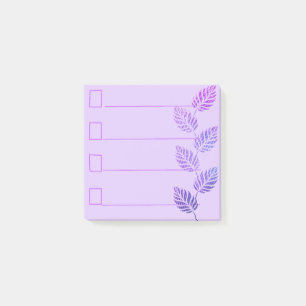 Post-it® Liste de contrôle de feuille
