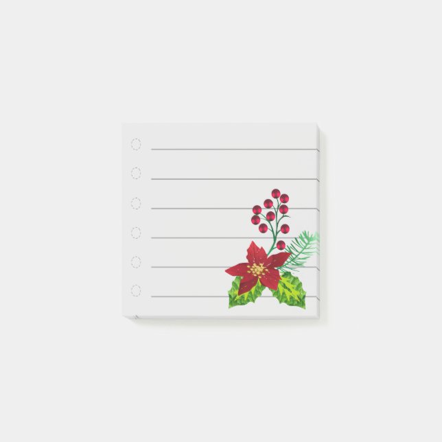Post-it® Liste de Noël à faire : (Devant)