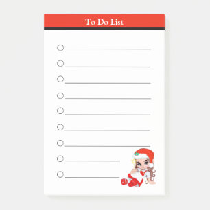 Post-it® Liste de Noël Carol Girl To Do