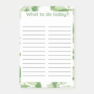 POST-IT® LISTE DE QUOI FAIRE :