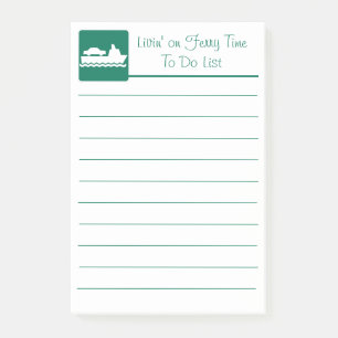 Post-it® Liste de rappels amusants à faire