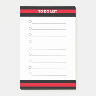 Post-it® Liste de tâches personnalisée
