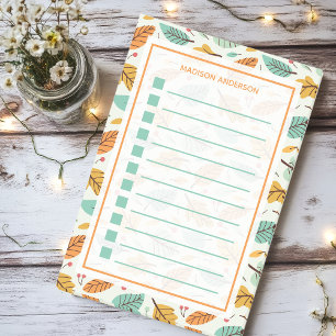 Post-it® Liste de tâches personnalisée pour l'automne