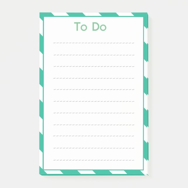 Post-it® Liste De Transats Verts (Devant)