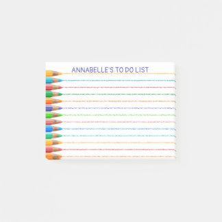 Post-it® Liste des lignes de crayon à faire Personnaliser l