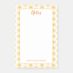 Post-it® Liste des pages du planificateur Sunshine