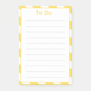 Post-it® Liste Des Tresses De Transat Jaune À Faire