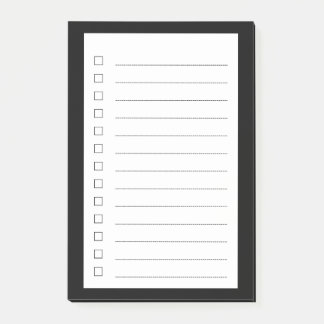 Post-it® Liste Minimaliste À Faire