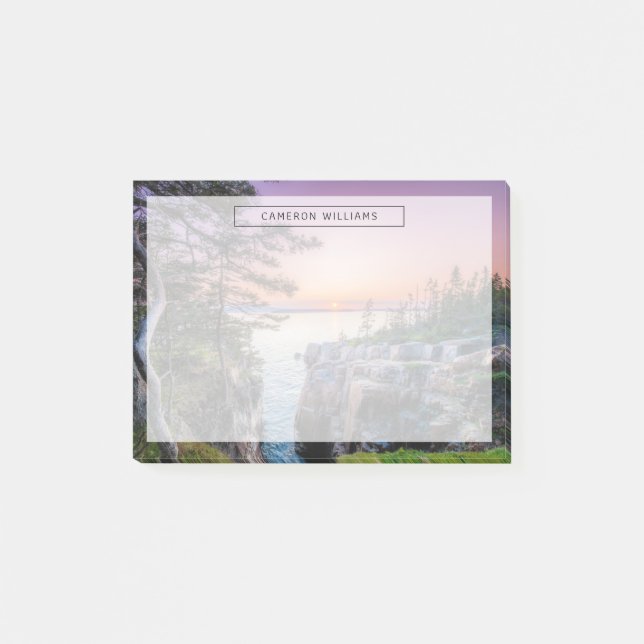 Post-it® Littoral | Parc national Ravens Nest Acadia Maine (Devant)