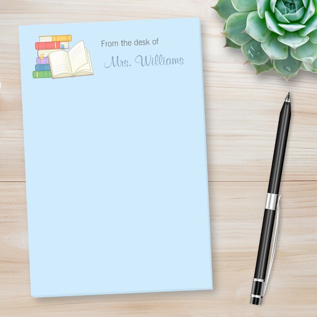 Post-it® Livres Stand Open Book School Enseignant (Créateur téléchargé)