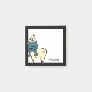 Post-it® Llama d'hiver   Sauvez le drame pour votre Llama