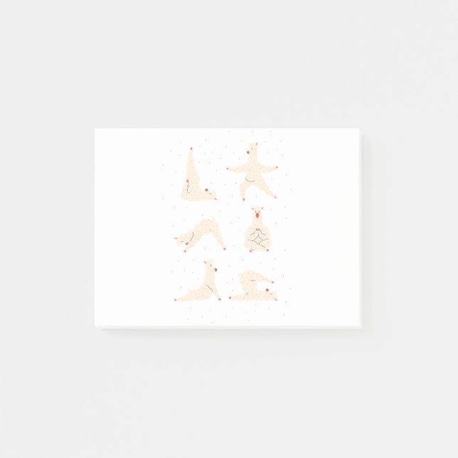 Post-it® Llama Yoga (Devant)